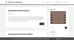 Desktop Screenshot of oraciones-catolicas.com